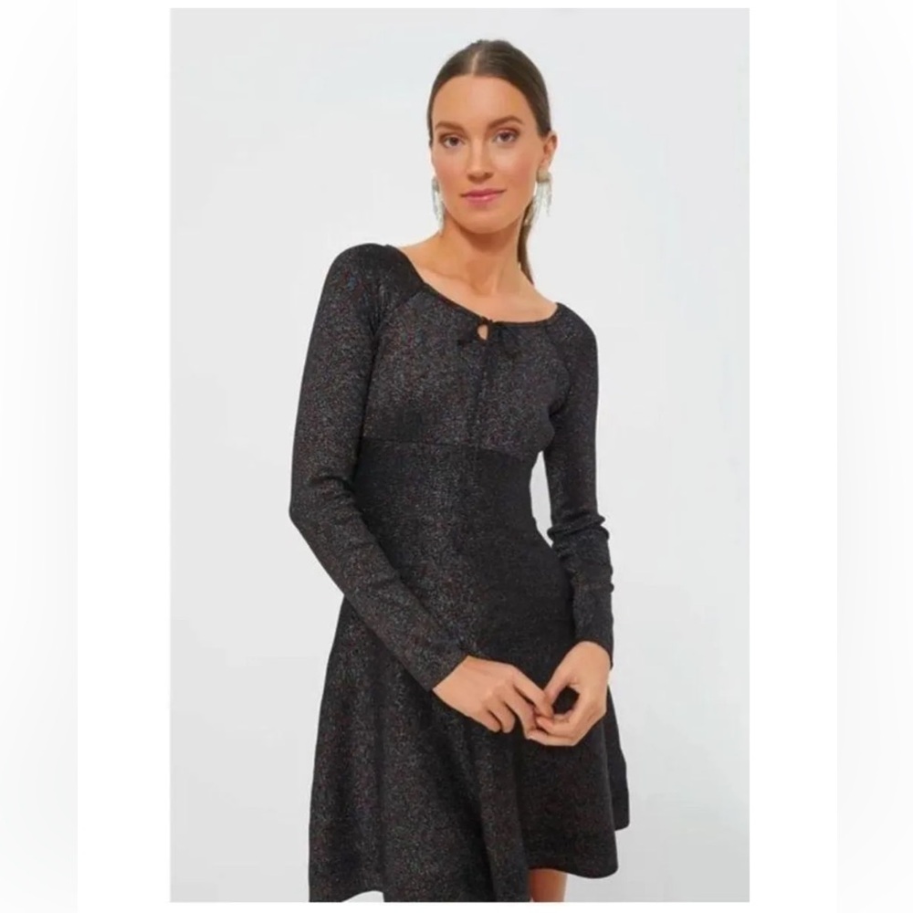 Tuckernuck | Hyacinth House Sparkly Metallic Knit Selena Dress
